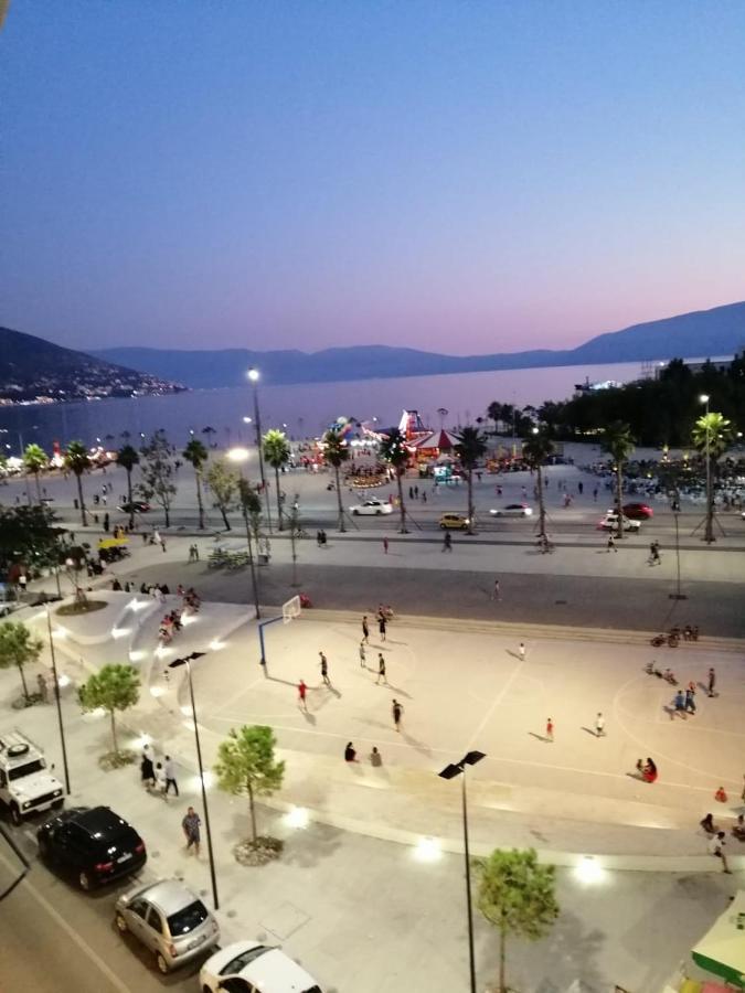 Seaview Apartment Vlorë Eksteriør bilde
